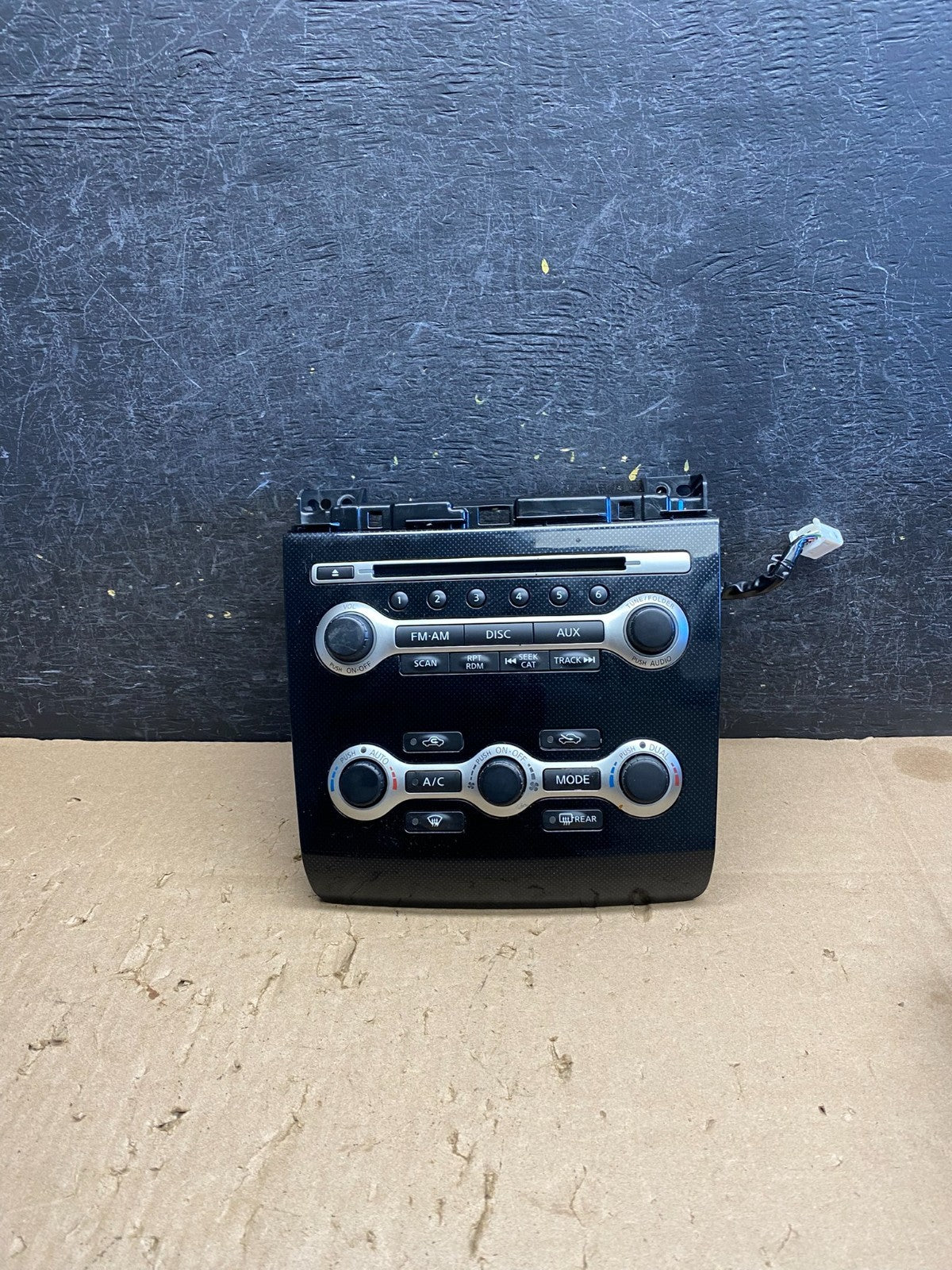 2009 - 2014 Nissan Maxima Radio Panel Climate Control Bezel Trim AJ1606 DG0