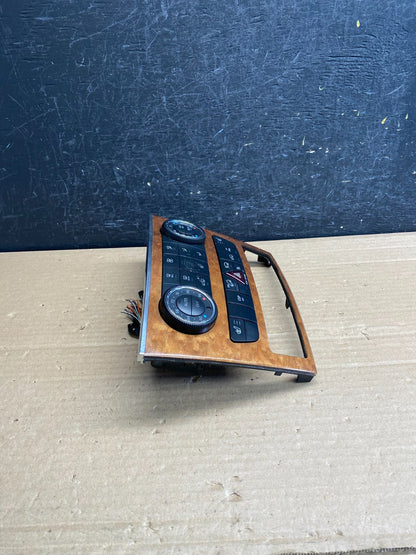 2007-2012 Mercedes X164 GL350 GL450 Climate Control Bezel Wood Switch AG0164 DG1