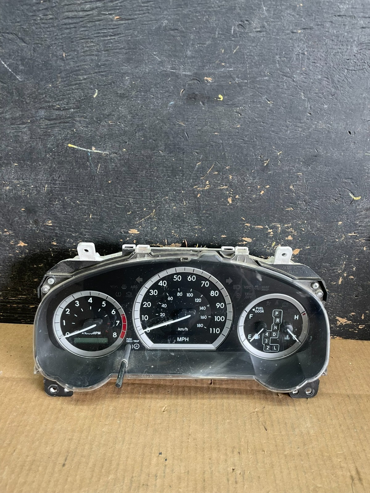 2007 Toyota Sienna Speedometer Cluster Gauge Oem AB2891 DG0