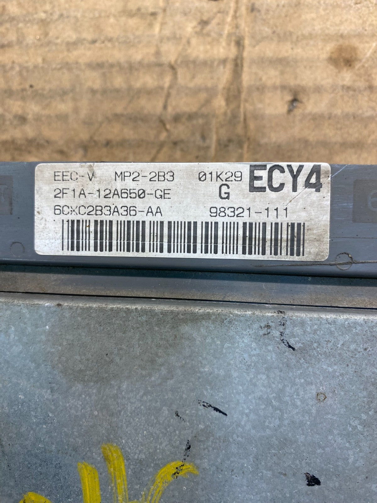 2002 Ford Taurus OEM ECU ECM Engine Control Module 2F1A-12A650-GE aa5810 DG3
