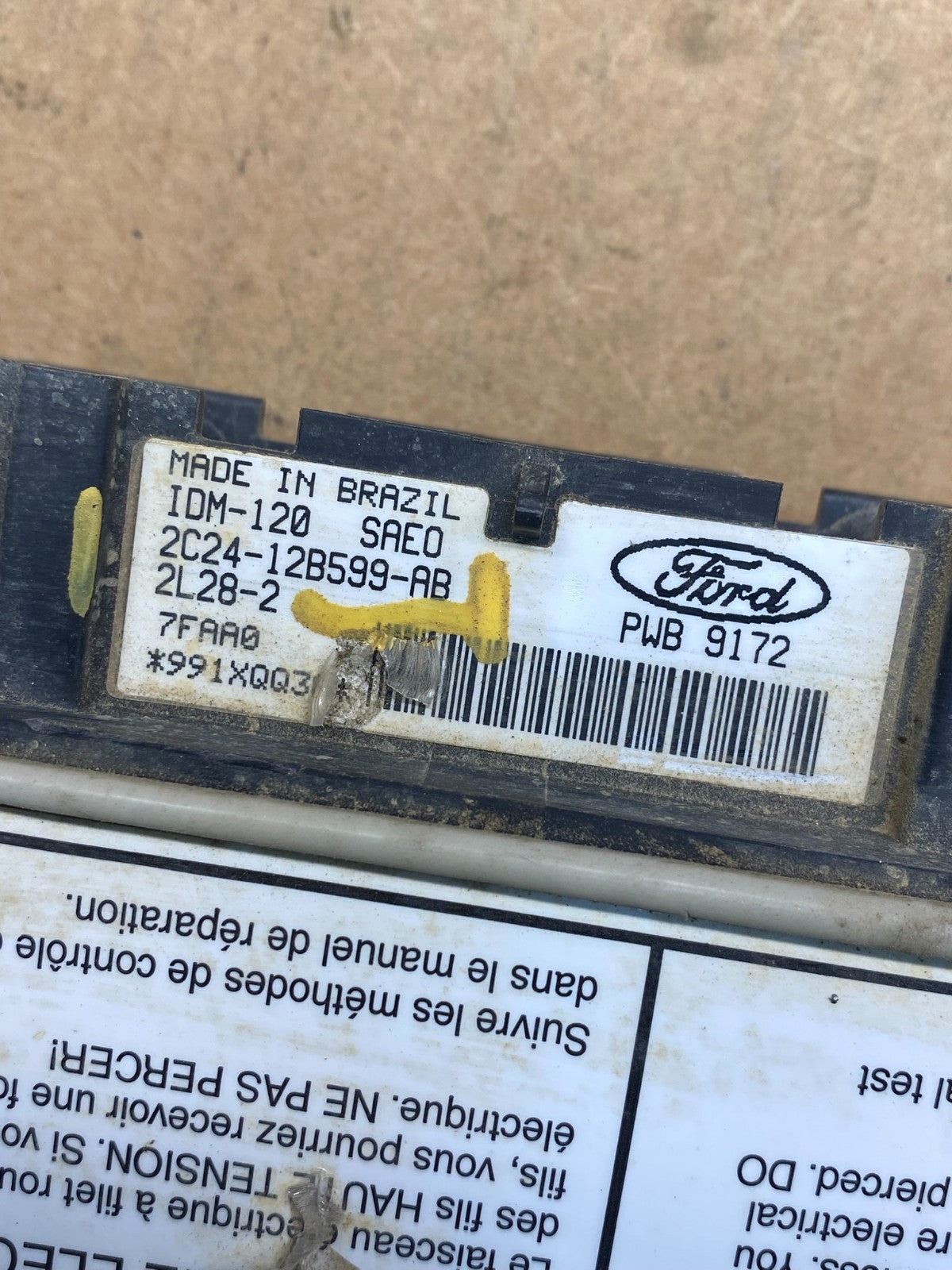 1999 to 2003 Ford F250 7.3L Diesel Driver Fuel Injector Control Module ah7000 DG2