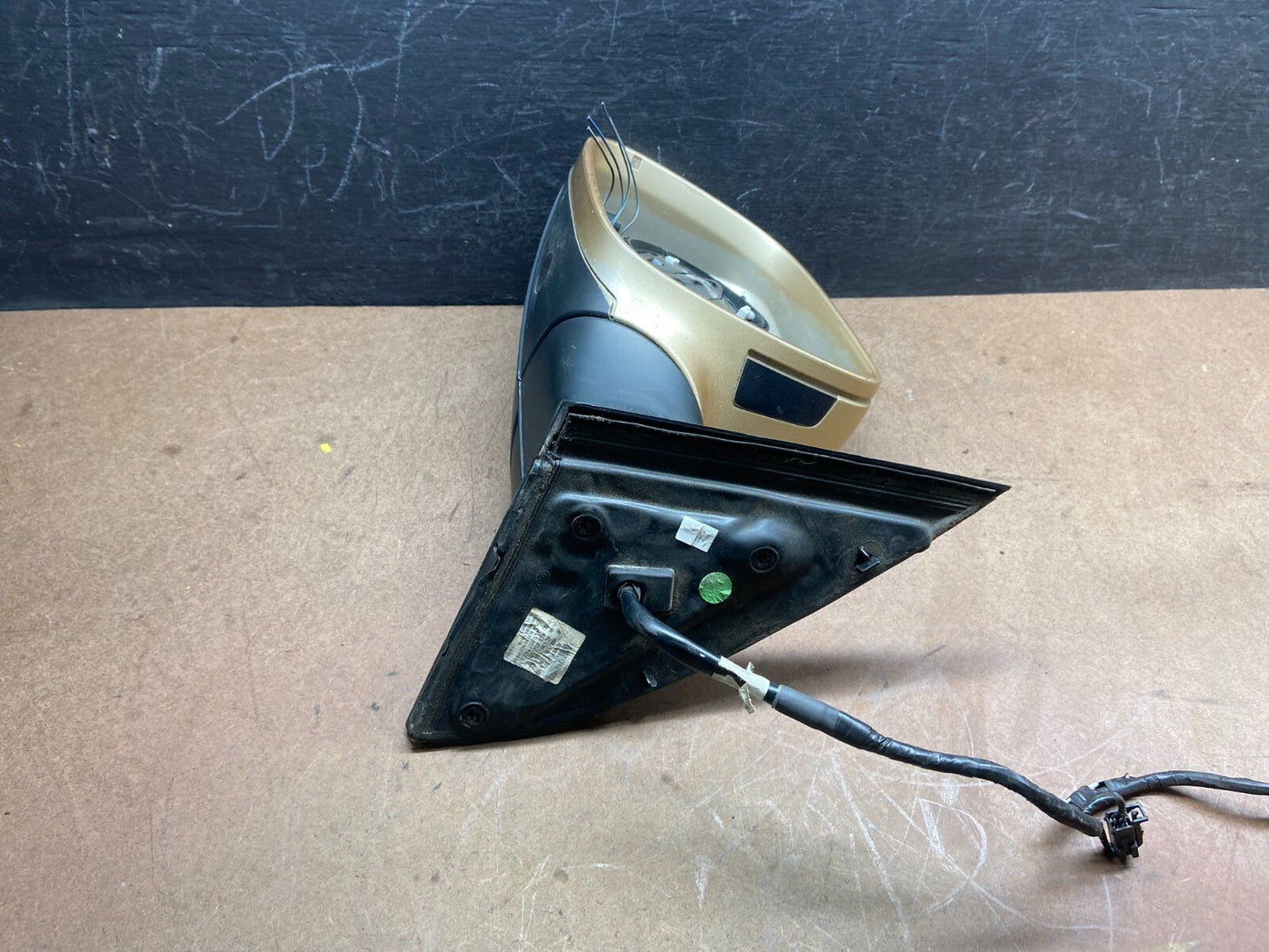 2007 2009 Audi Q7 Left Lh Side View Heated Door Mirror Blind Spot i1850 DG4