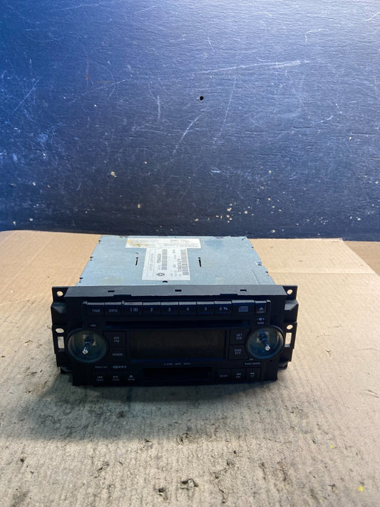 2005-2009 Chrysler Dodge Jeep Ram Radio CD MP3 AUX Receiver Z0764 DG0