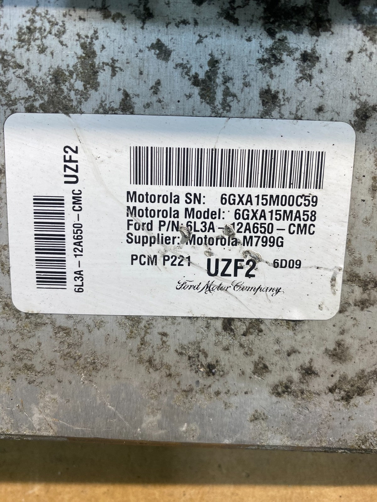 2005 Ford F-150 F150 5.4L Engine Control ECU Module 6L3A-12A650-CMC ad7352 DG2