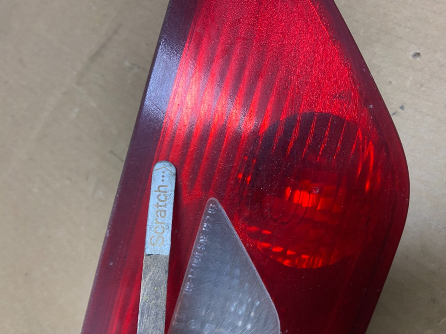 2004 2005 2006 Bmw X3 Left Driver Lh Inner Tail Light OEM V4811 DW3