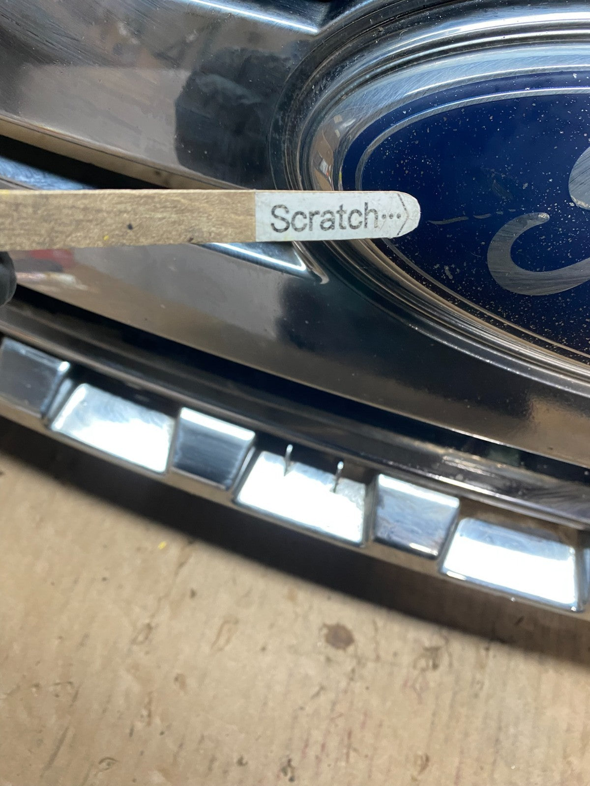 2007 2008 2009 2010 Ford Edge Front Upper Chrome Grill Grille U0264 DG3