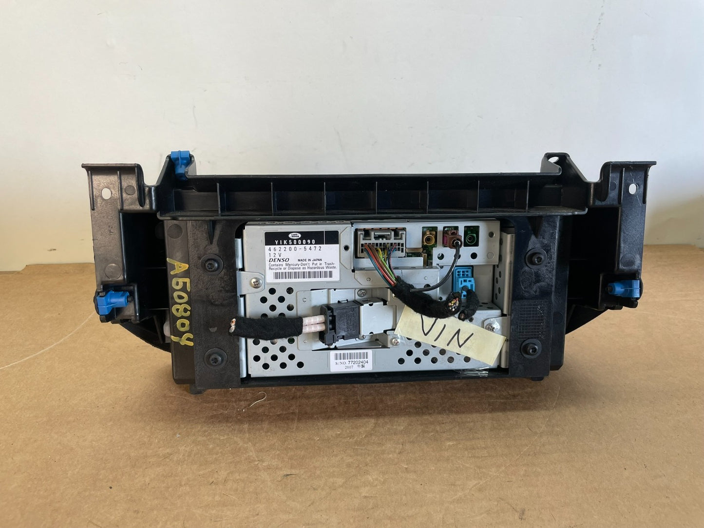 2005 to 2009 Land Rover Range Rover Screen Navigation Radio Display ag0804 DG6