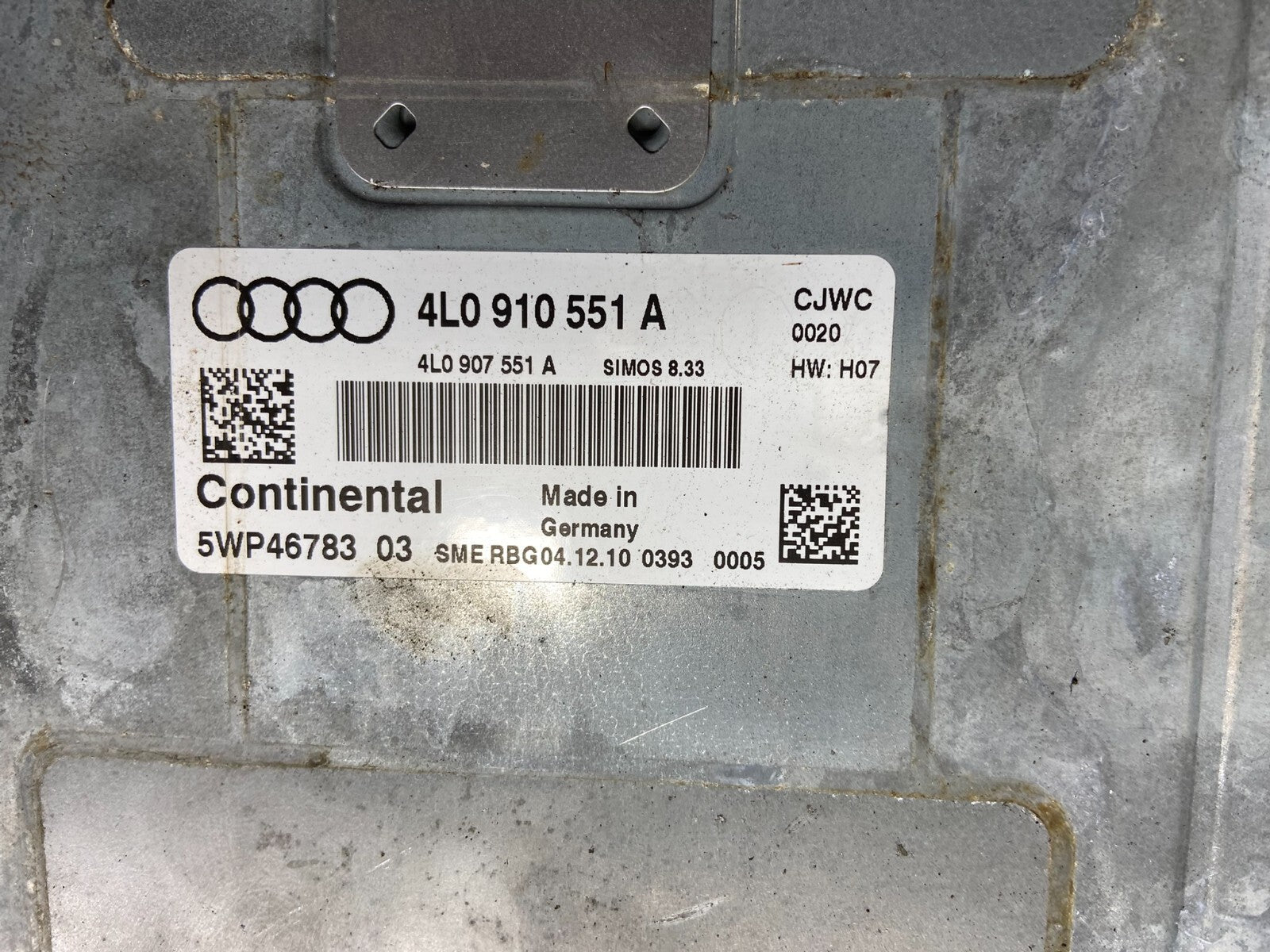 2007 2009 Audi Q7 Engine Computer Module 4L0910551a M7426 DG2