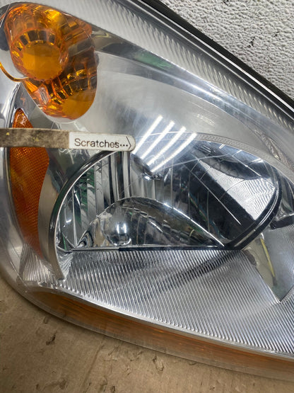 2005 to 2006 Kia Sportage Right Passenger RH Halogen Headlight DEPO AE9629 LK3