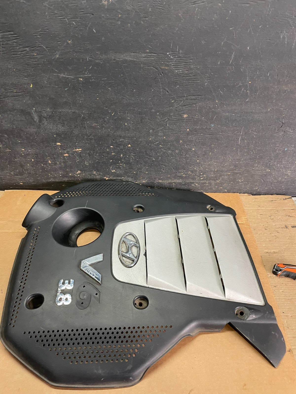 2006 to 2008 Hyundai Sonata V6 Engine Motor Shield Cover OEM q9898 DG2