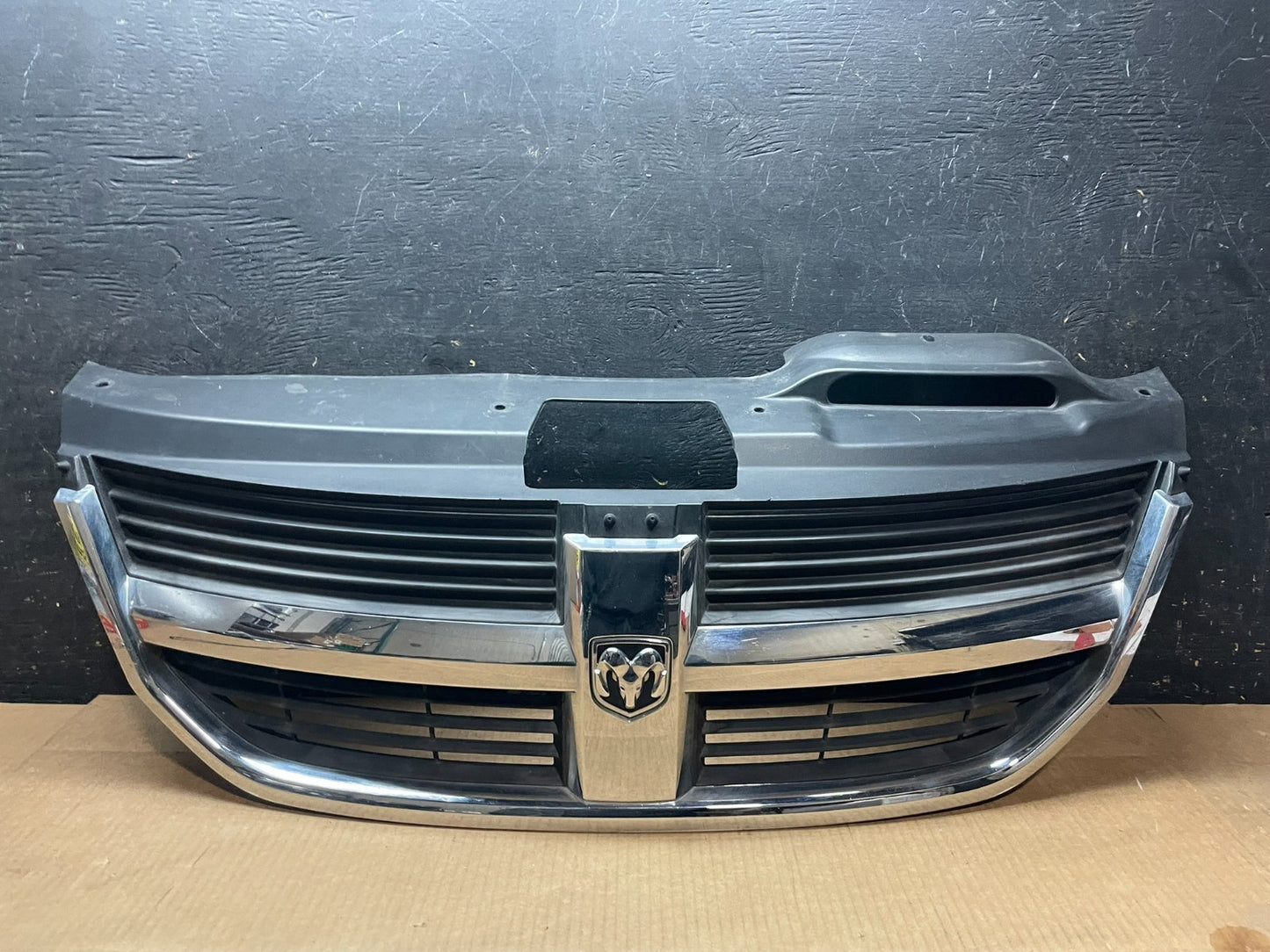 2009 to 2010 Dodge Journey Chrome Front Upper Grill Grille OEM AA9084 DG0