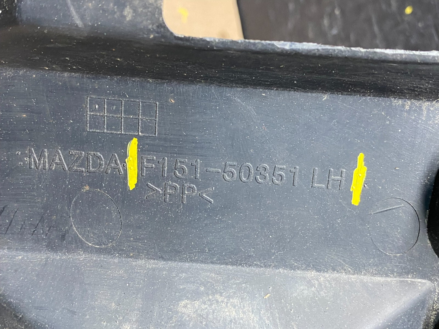 2004 to 2008 Mazda RX8 RX-8  Rear Left Inner Fender M1312 PS5