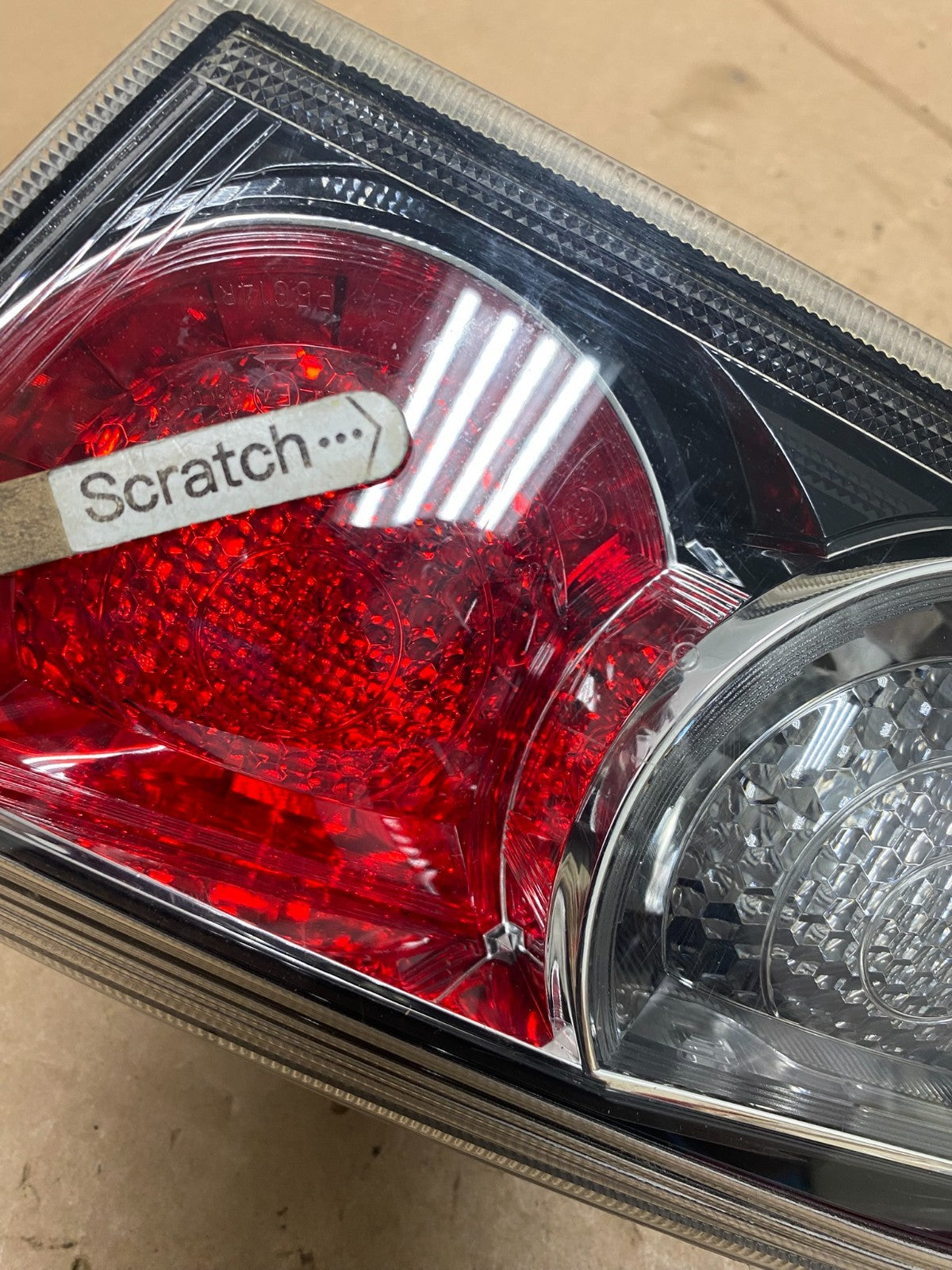 2008-2015 Mitsubishi Lancer Evo 10 X Right Passenger Inner Tail Light O9219 DW3