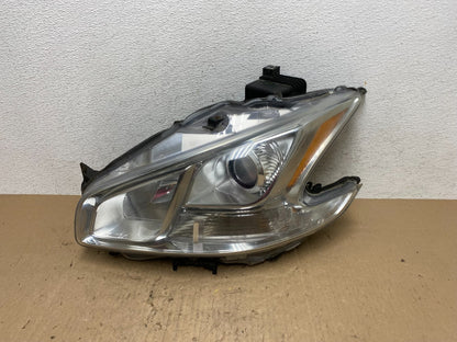 Halogen 2009 to 2014 Nissan Maxima Left Driver LH Side Headlight AE6575 DW0
