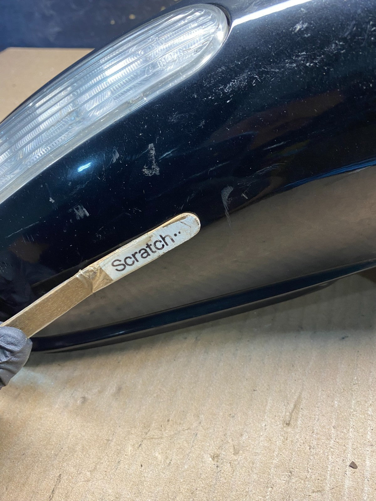 2002 to 2005 Mercedes ML Right Passenger Side View Door Mirror AI5377 DW7
