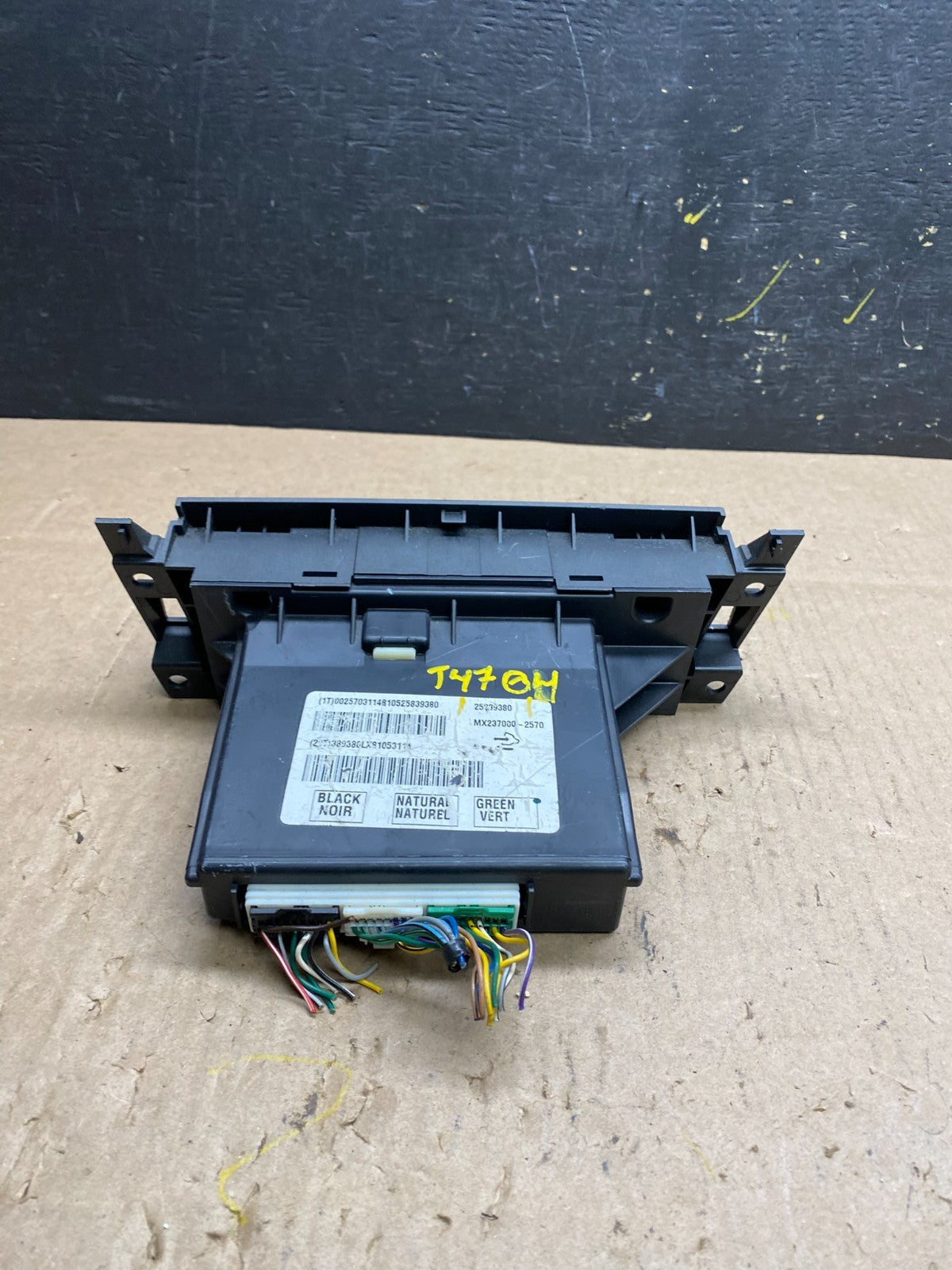 2008 2009 Cadillac SRX AC Heater Climate Control Panel T4704 DG3