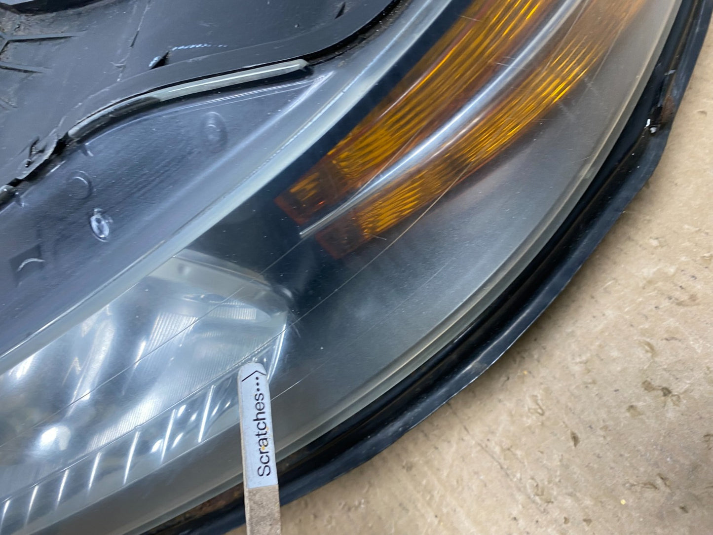 2007-2008 Acura TL Headlight Left Driver Lh Side Xenon Hid AC1356 DW3