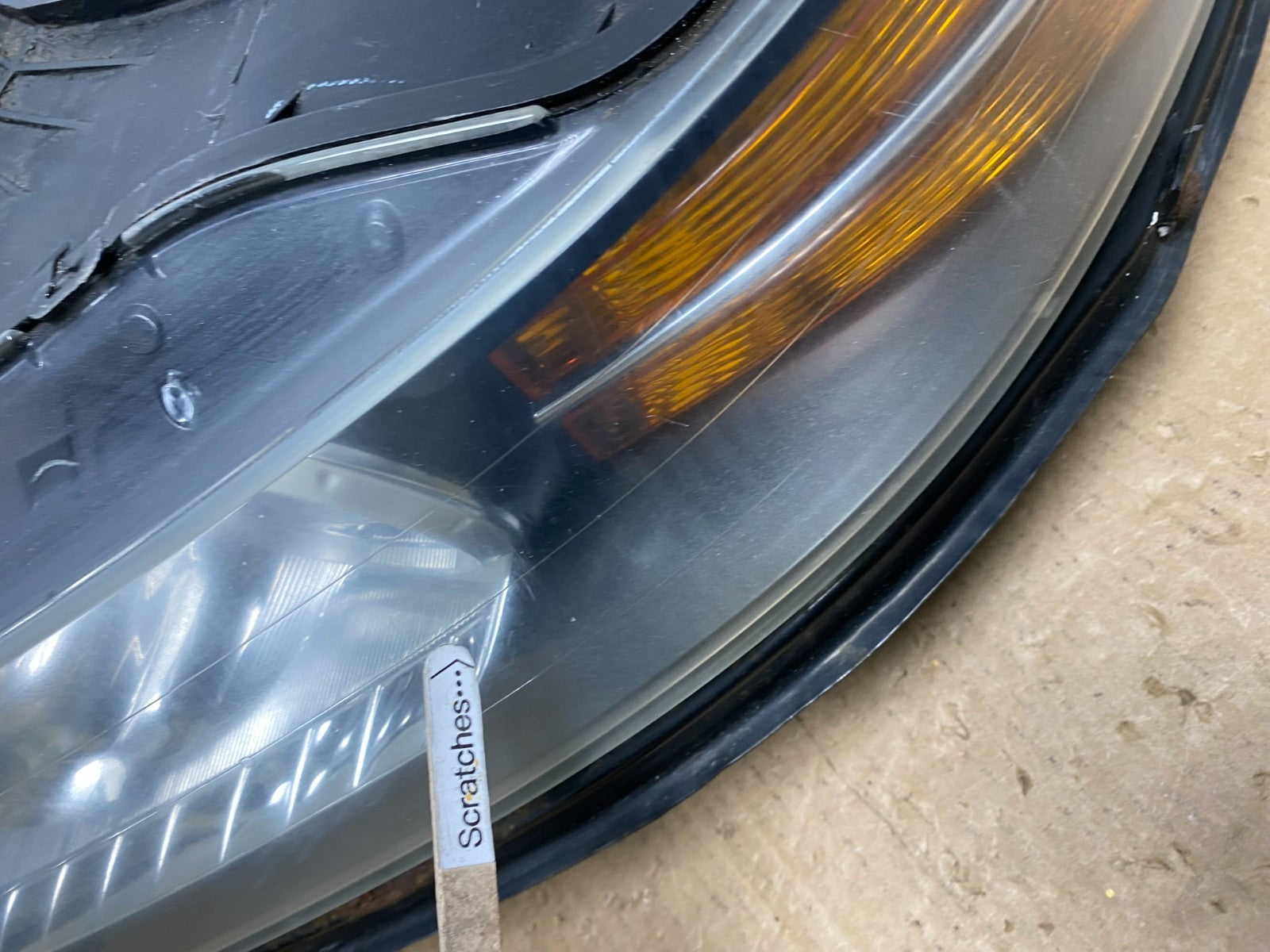 2007-2008 Acura TL Headlight Left Driver Lh Side Xenon Hid AC1356 DW3