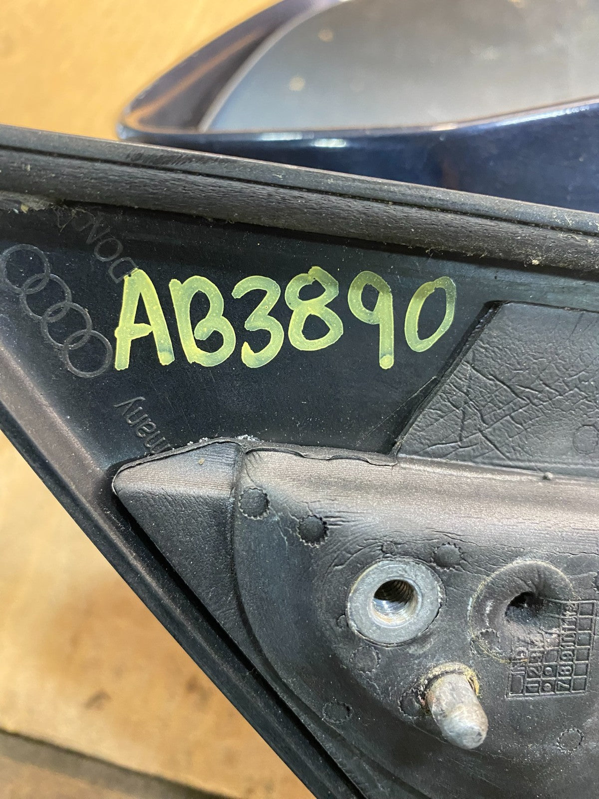 2009 to 2012 Audi A4 Right Passenger RH View Power Door Mirror OEM ab3890 DG11