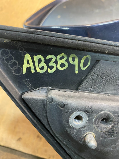 2009 to 2012 Audi A4 Right Passenger RH View Power Door Mirror OEM ab3890 DG11