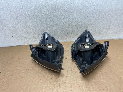 2007 to 2010 Scion TC Left + Right Set Black Tail Lights AI9311 LK9