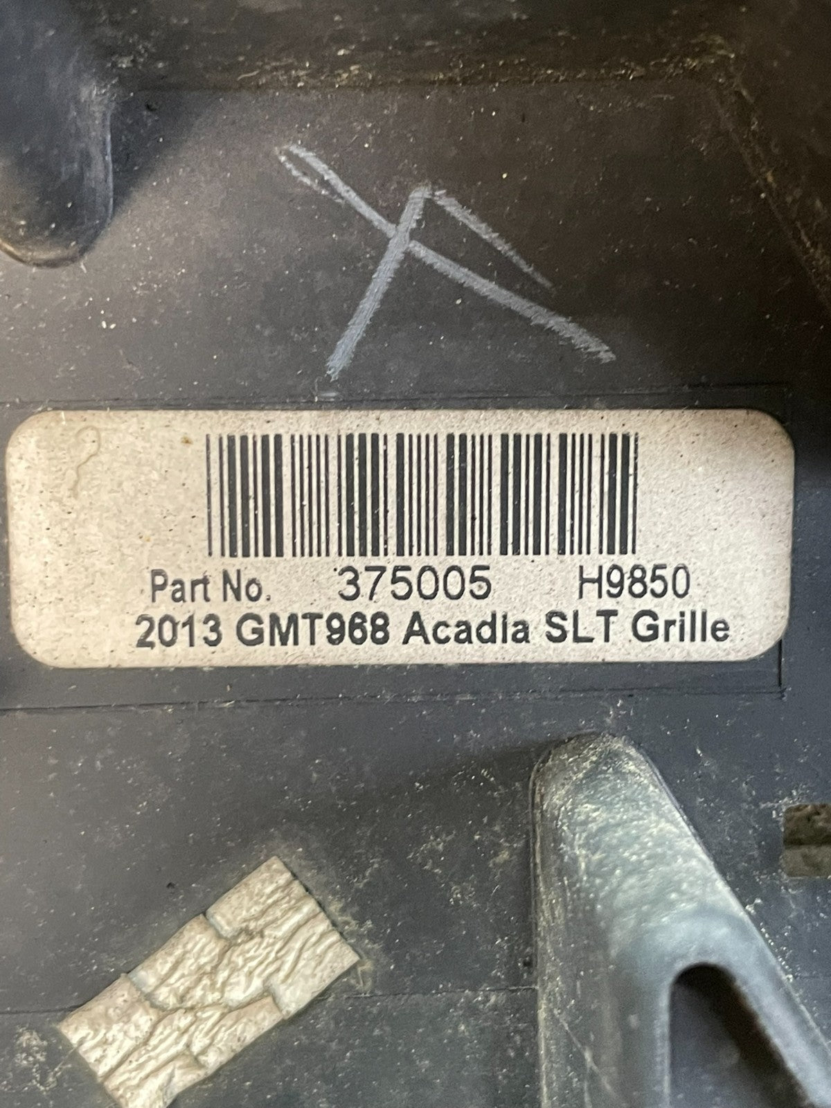 2013 2014 2015 GMC Acadia Front Upper Grill Grille AF3331 DG4
