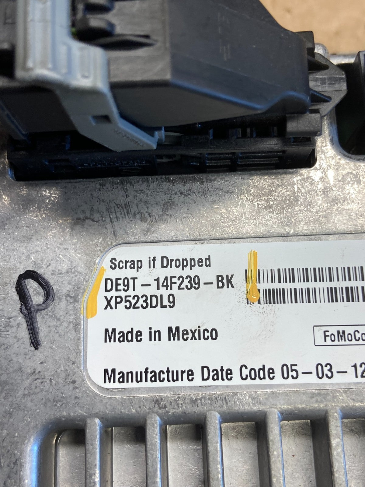 2013 2014 2015 Lincoln Mkt Navigation Radio Display Screen Module AD6837 DG6