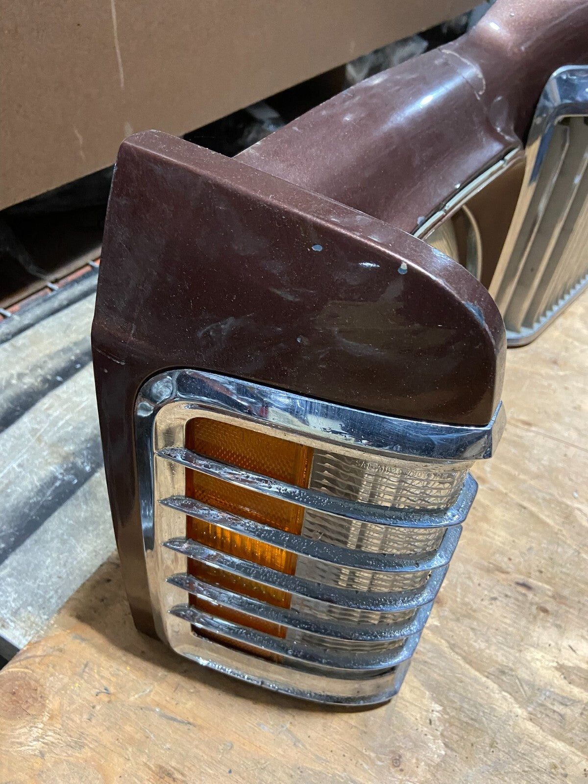 1975 to 1997 Mercury Monarch Front Headlight Header N3258 C9