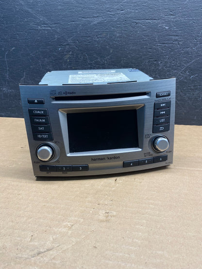 2013 to 2014 Subaru Outback Legacy Am Fm Cd Player AM/FM Radio AD7607 DG0