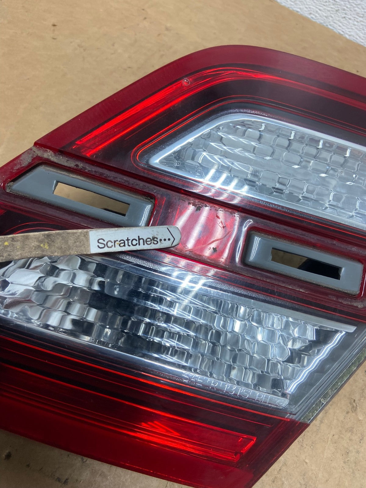 2013 to 2018 Ford Taurus Right Passenger Rh Side Tail Light Inner AD4660 LK3