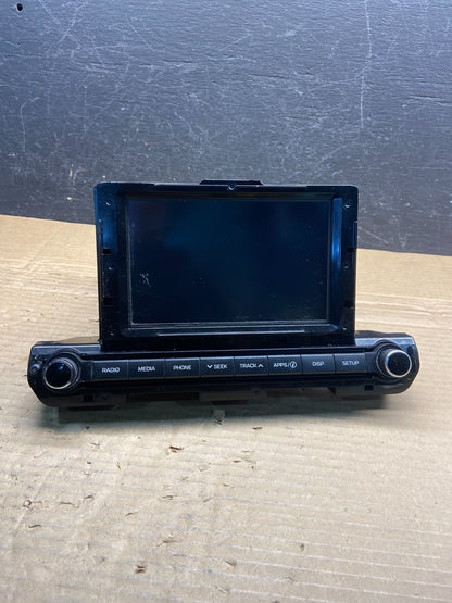 2017 to 2018 Hyundai Elantra Radio Clock Digital Player FM/AM AE2581 DG0
