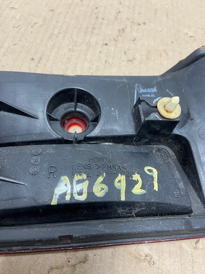 2001 to 2002 Honda Accord Sedan Right Passenger Inner Tail Light AG6929 LK6