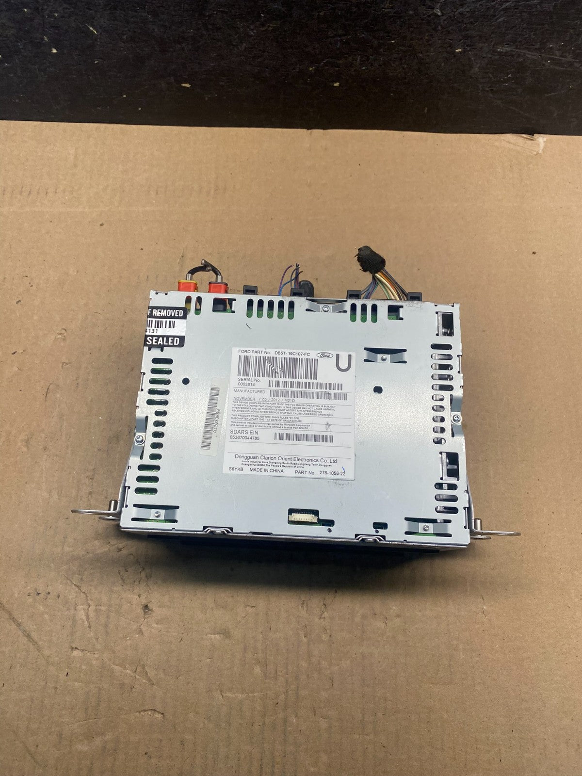 2013 to 2014 Ford Explorer Audio Equipment Radio Receiver AM FM CD ah4785 DG4
