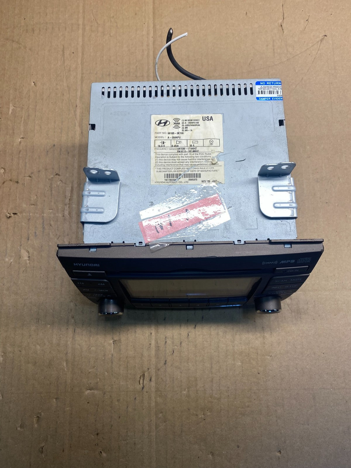 2009 2010 Hyundai Sonata Am Fm Cd Player Radio Receiver OEM AB4315 DG3