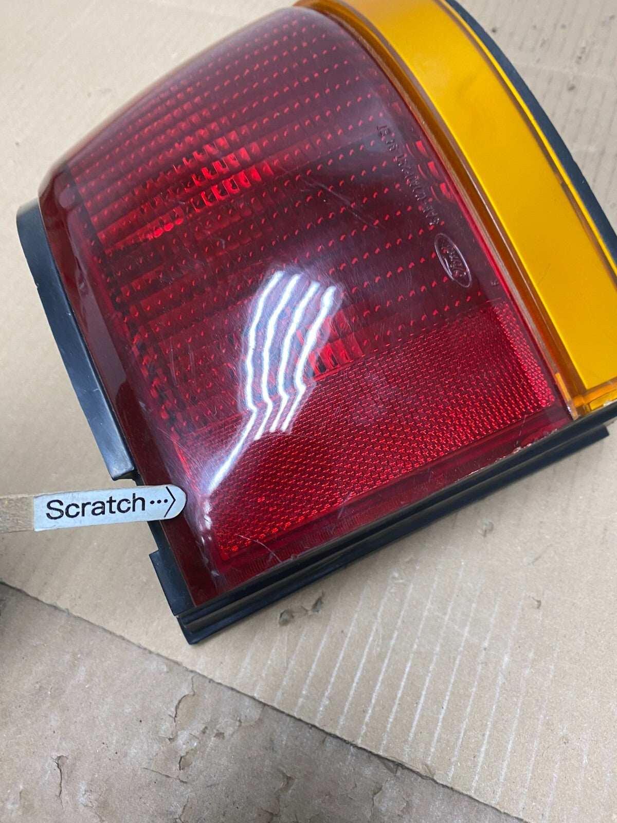 1994 to 1996 Ford Escort Sedan Right Passenger RH side Tail light J2032 DW4