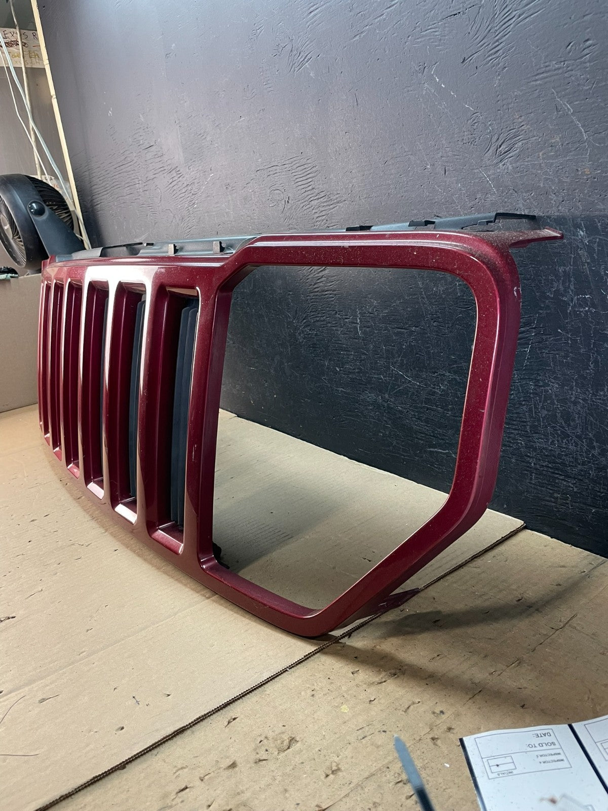 2008 2009 2010 2011 2012 Jeep Liberty Front Upper Grill Grille AD5804DG1