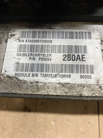 2007 Jeep Liberty Nitro 3.7L Engine Control ECM C8260 PS3