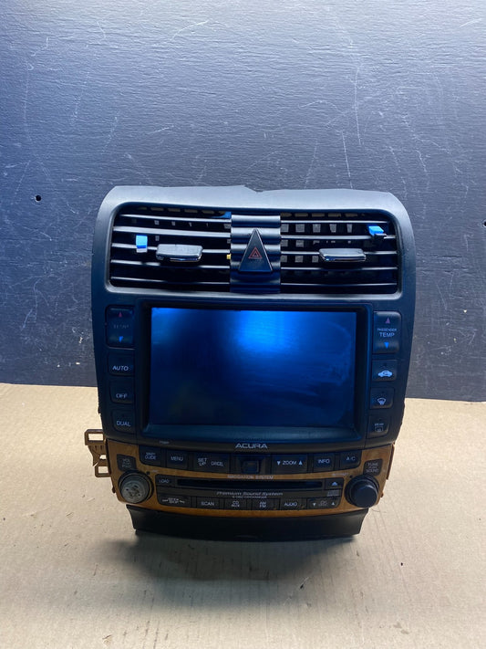 2004 to 2008 Acura TSX AM/FM CD Player Radio Audio System Air Vent AH1808 DG0