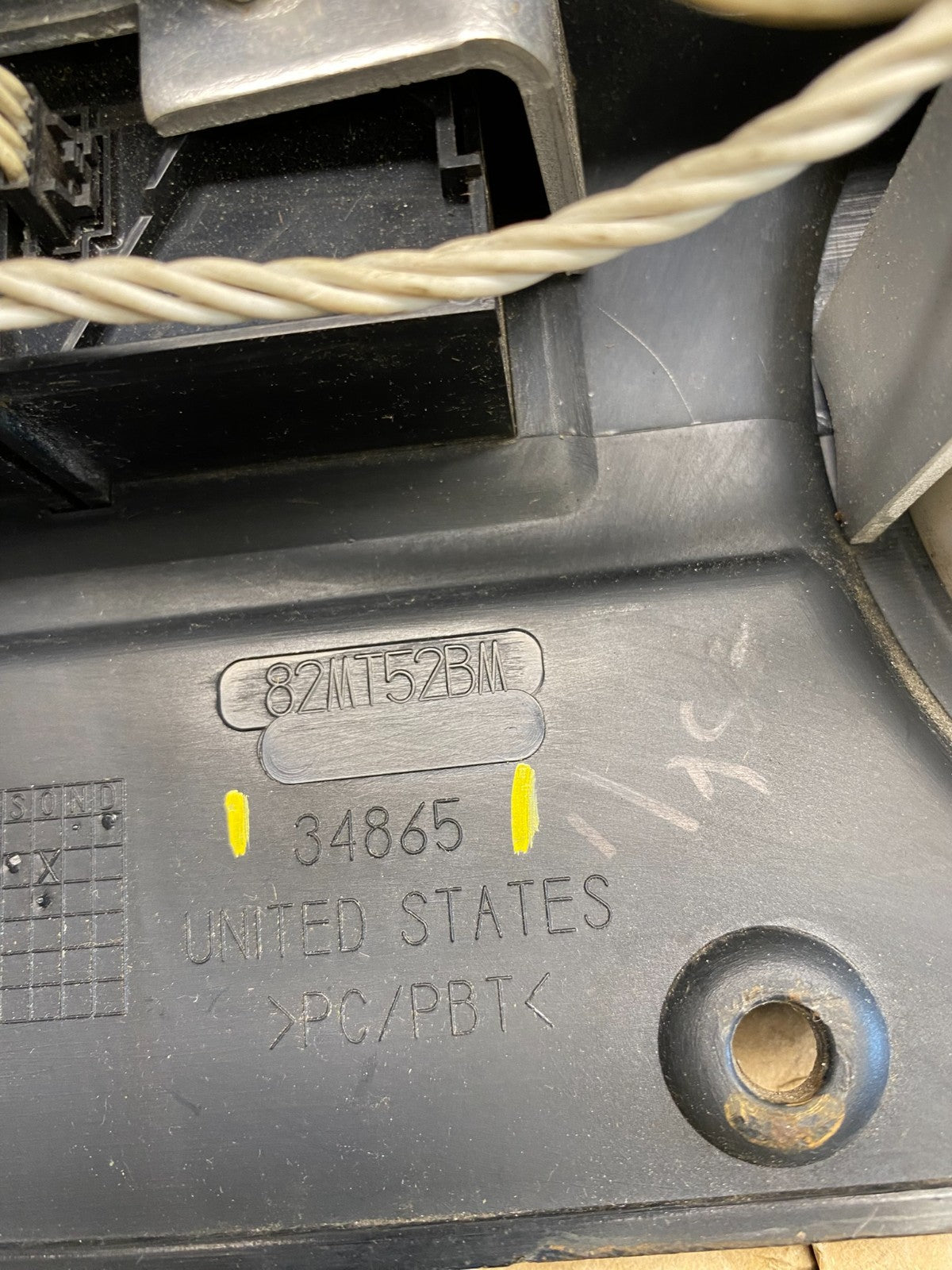2011 Mack LE Instrument Panel Cluster AC95594