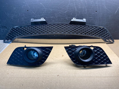 2008 2011 Mercedes Benz ML350 ML550 Front Upper Fog Light Grill Grille AF7507 DG0