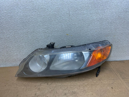 2006 2007 2008 Honda Civic Sedan Left Driver Headlight Halogen Y7196 DW0
