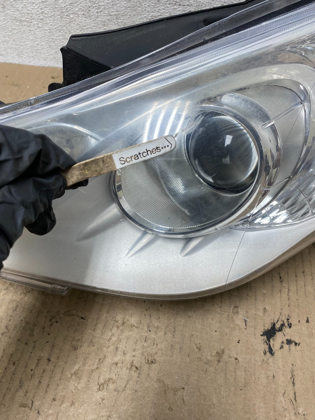 2011 - 2014 Hyundai Sonata Left Driver Lh Side Headlight Halogen AF6040 DW3