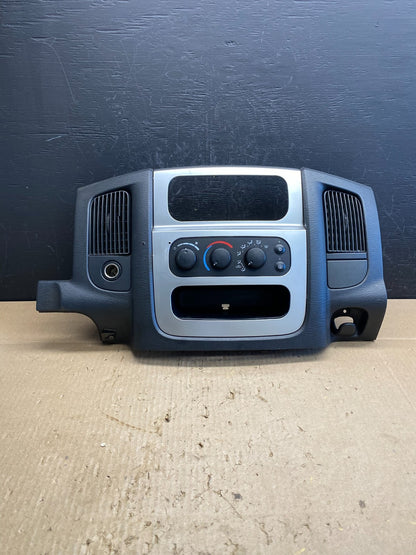 2002 to 2005 Dodge Ram Radio Climate Control Dash Air Vent Bezel Trim AC6792 DG0