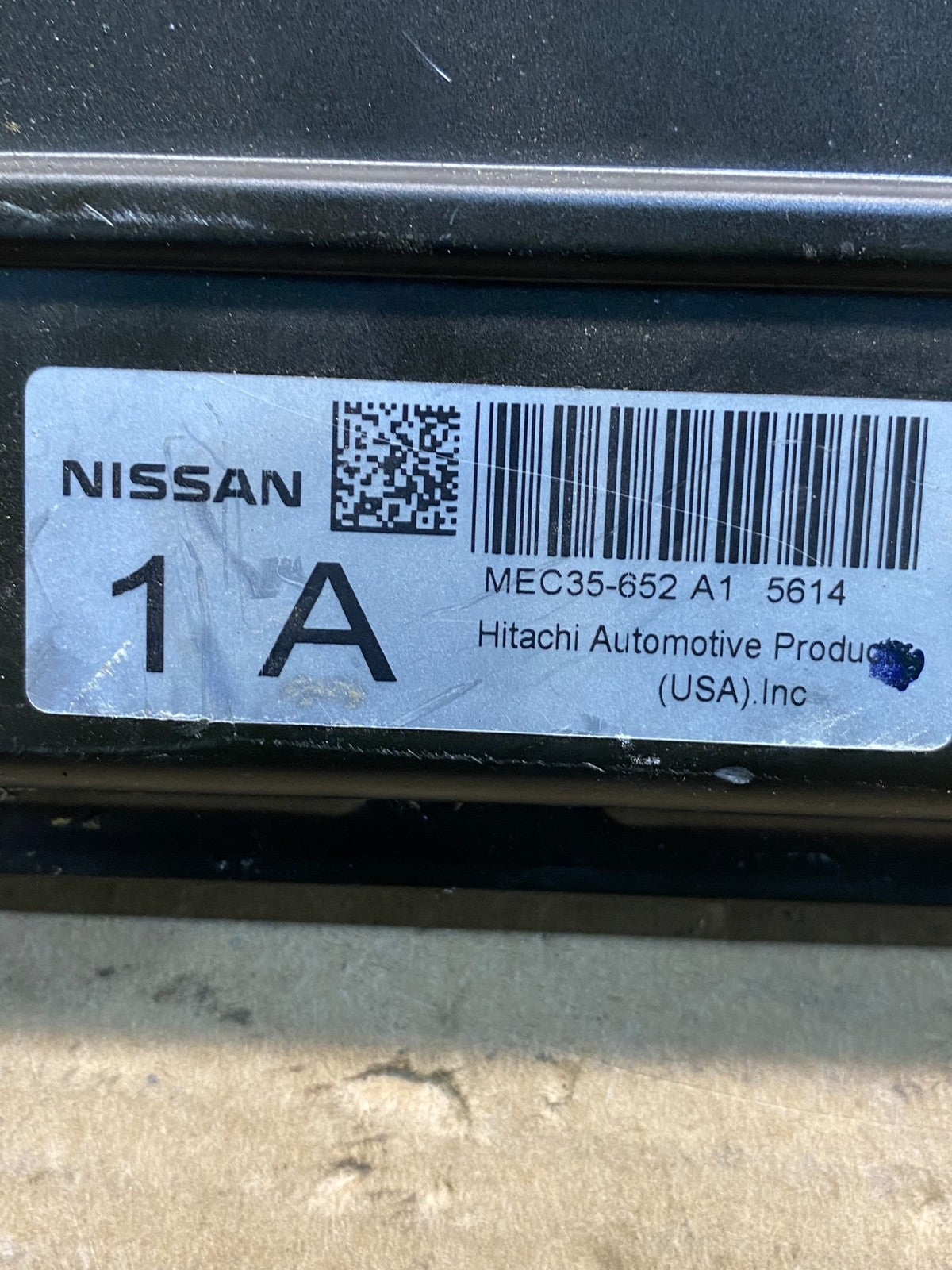 2005 Nissan Frontier Xterra 4.0L Engine Control Unit ECU Module AE0009 DG2