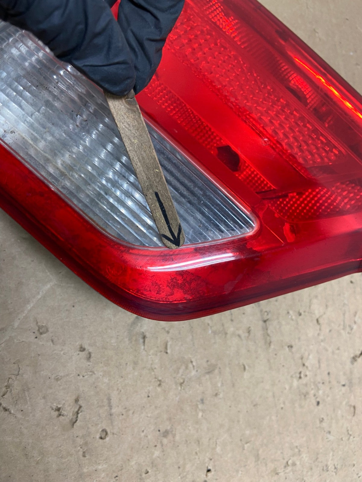 2011-2013 Jeep Grand Cherokee Left Driver Side Lh Inner Tail Light AH8460 LK3