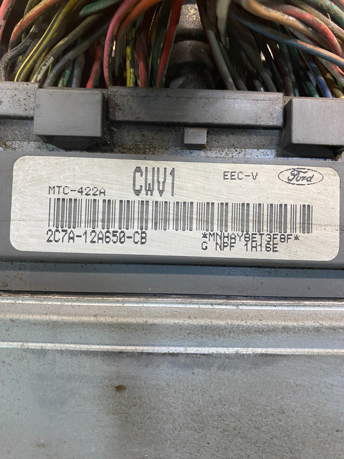 2002 Ford Explorer 4.0L  Engine Control ECU 1L2F-12A650-AGM AC2448 DG2