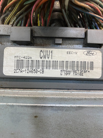 2002 Ford Explorer 4.0L  Engine Control ECU 1L2F-12A650-AGM AC2448 DG2