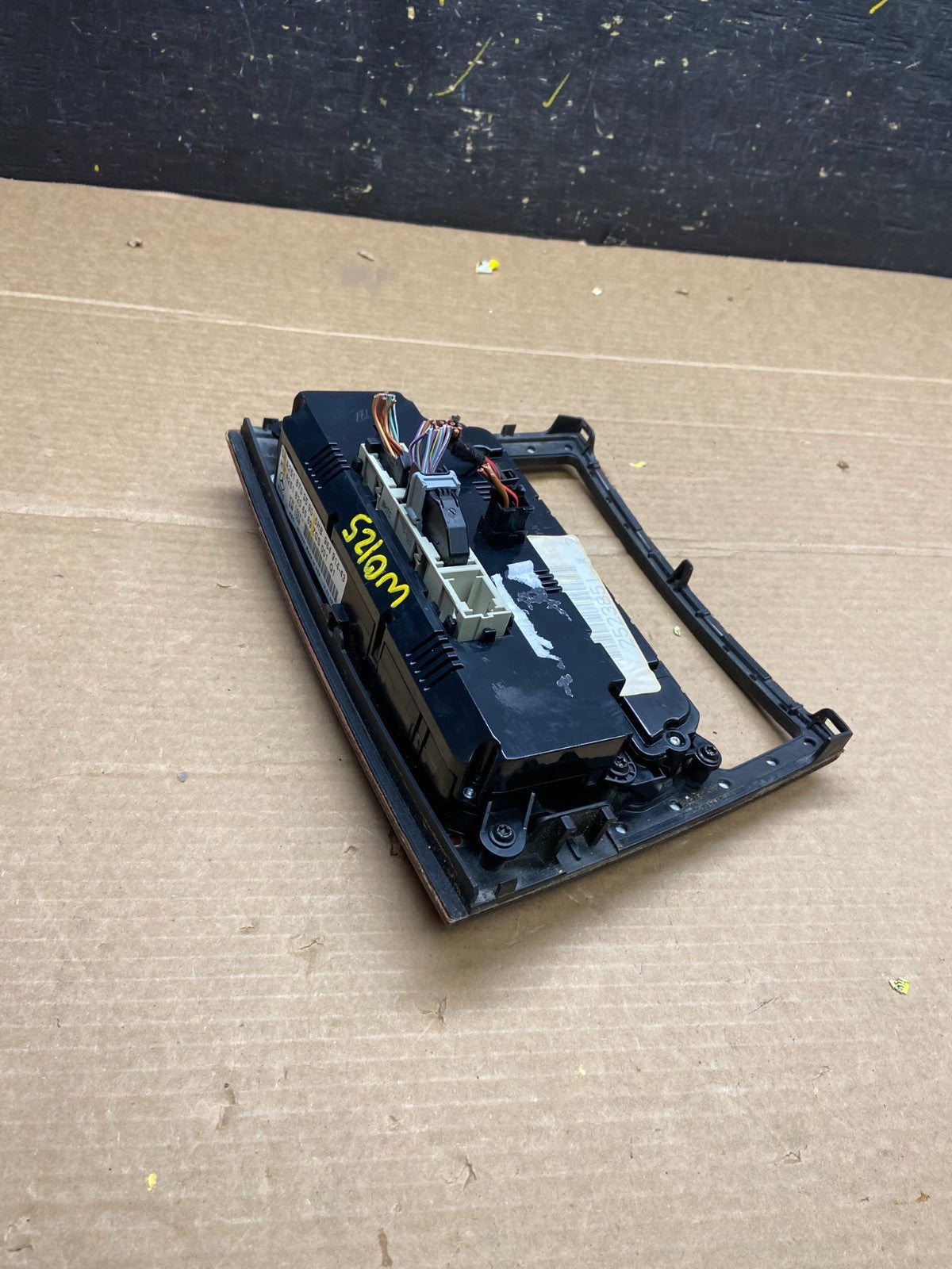 2007-2012 Mercedes X164 GL350 GL450 Climate Control Bezel Wood Switch W0125 DG3