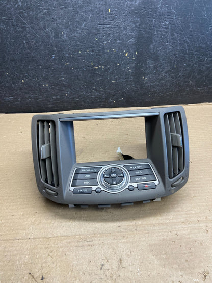 2010 - 2012 Infiniti G35 G37 Radio Player Screen Panel Bezel AH3739 DG0