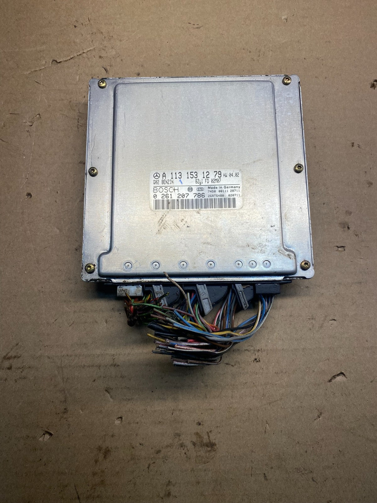2003 2006 Mercedes R230 SL500 ECU ECM Engine Control Module OEM AB7199 DG0